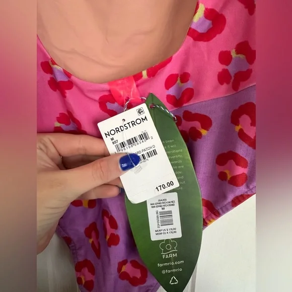 FARM Rio Maxi Leopard Patch One Piece Swimsuit - Picture 5 of 5